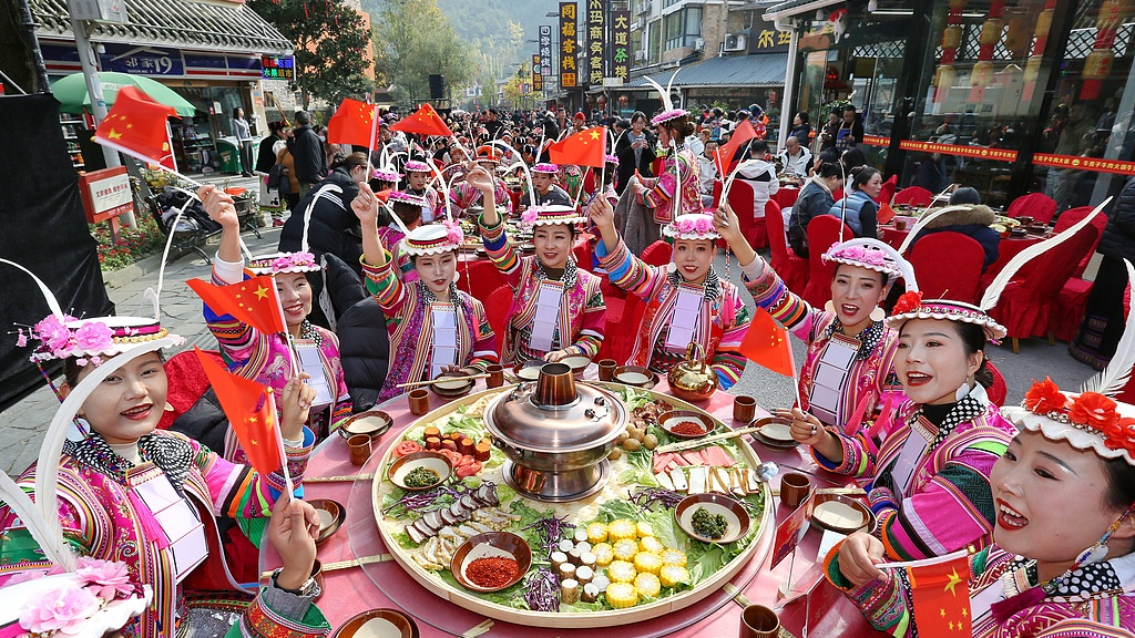 What is China's 'greater food approach' for the people's well-being