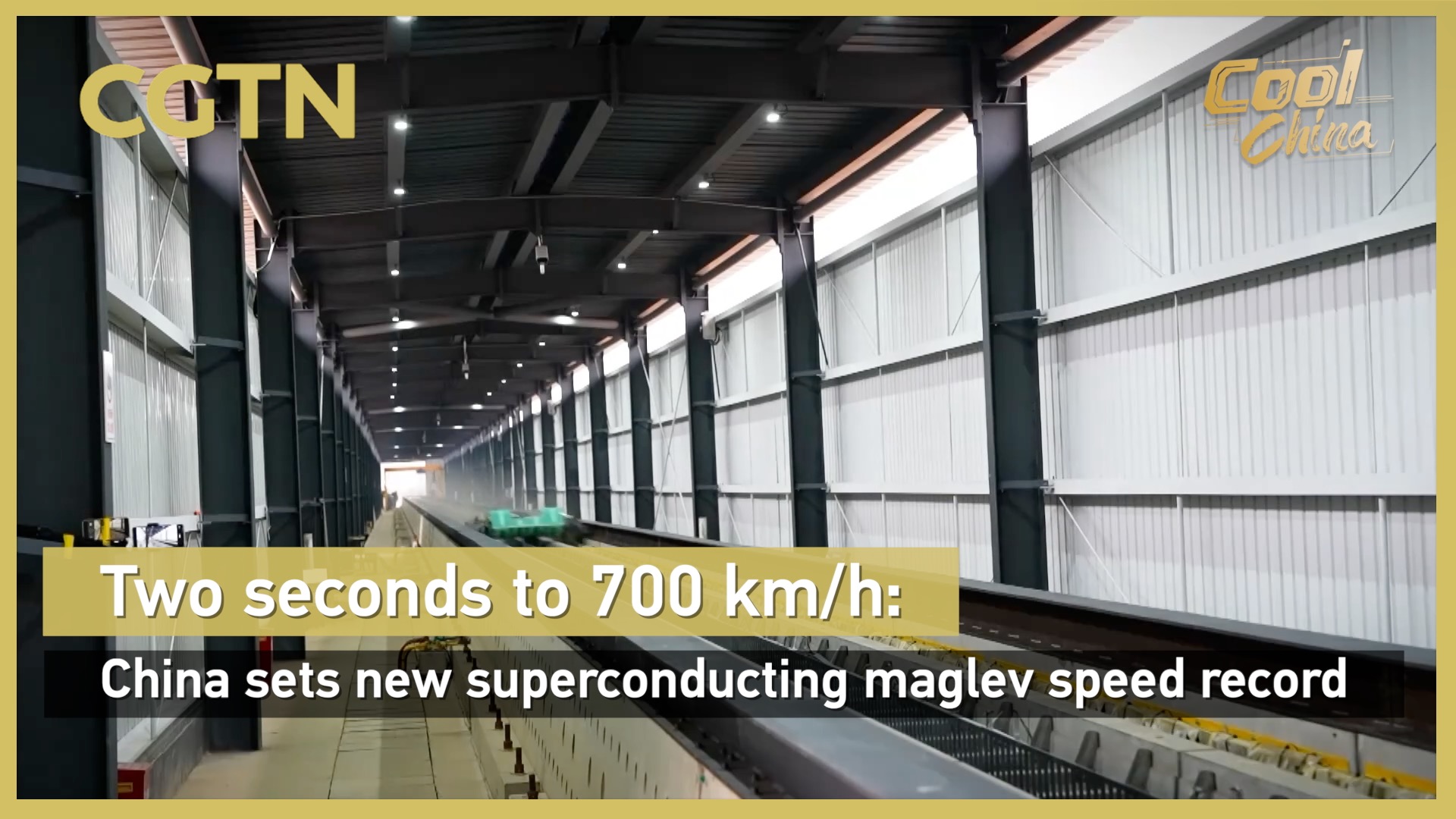 China sets new superconducting maglev speed record
