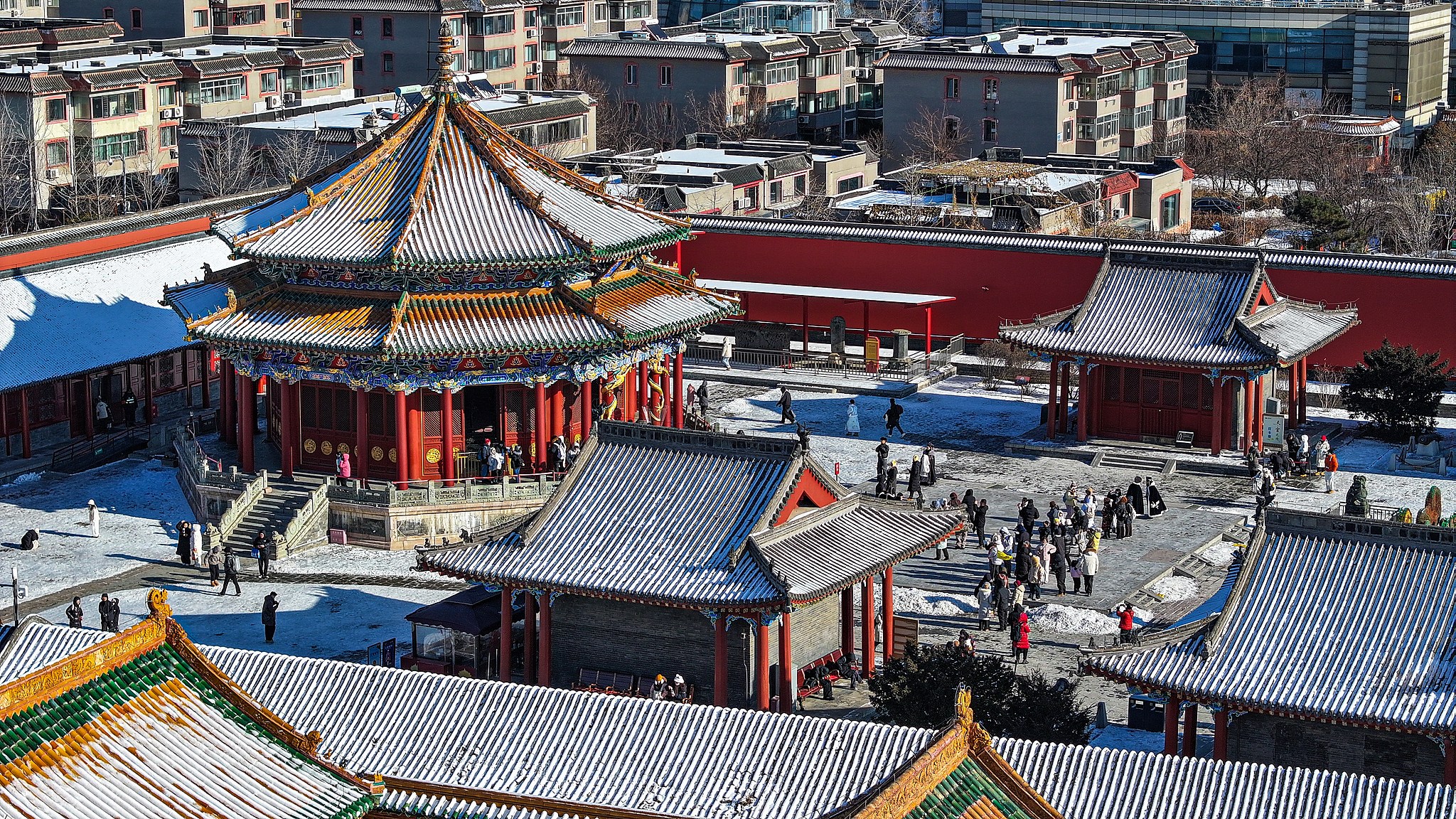 Discover Chinese aesthetics at snowy Shenyang Palace Museum