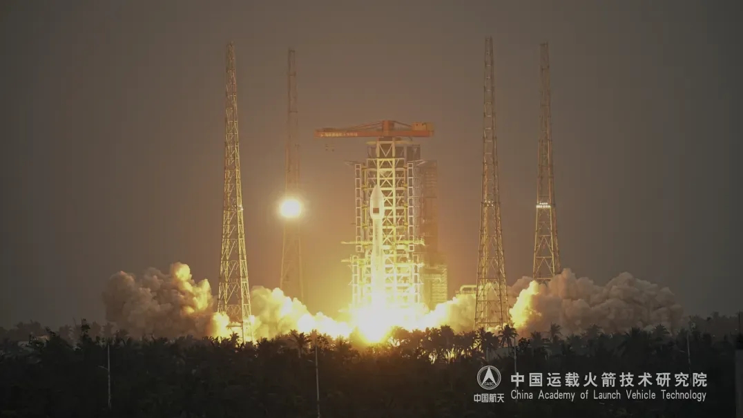 China's Long March-8A carrier rocket launches in Hainan, China, December 26, 2025. /China Academy of Launch Vehicle Technology