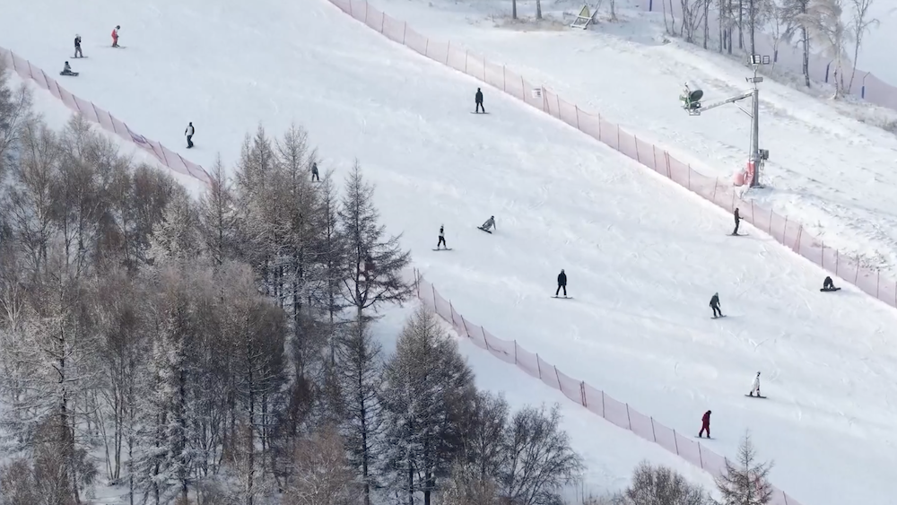 China's ski season takes off with strong early start