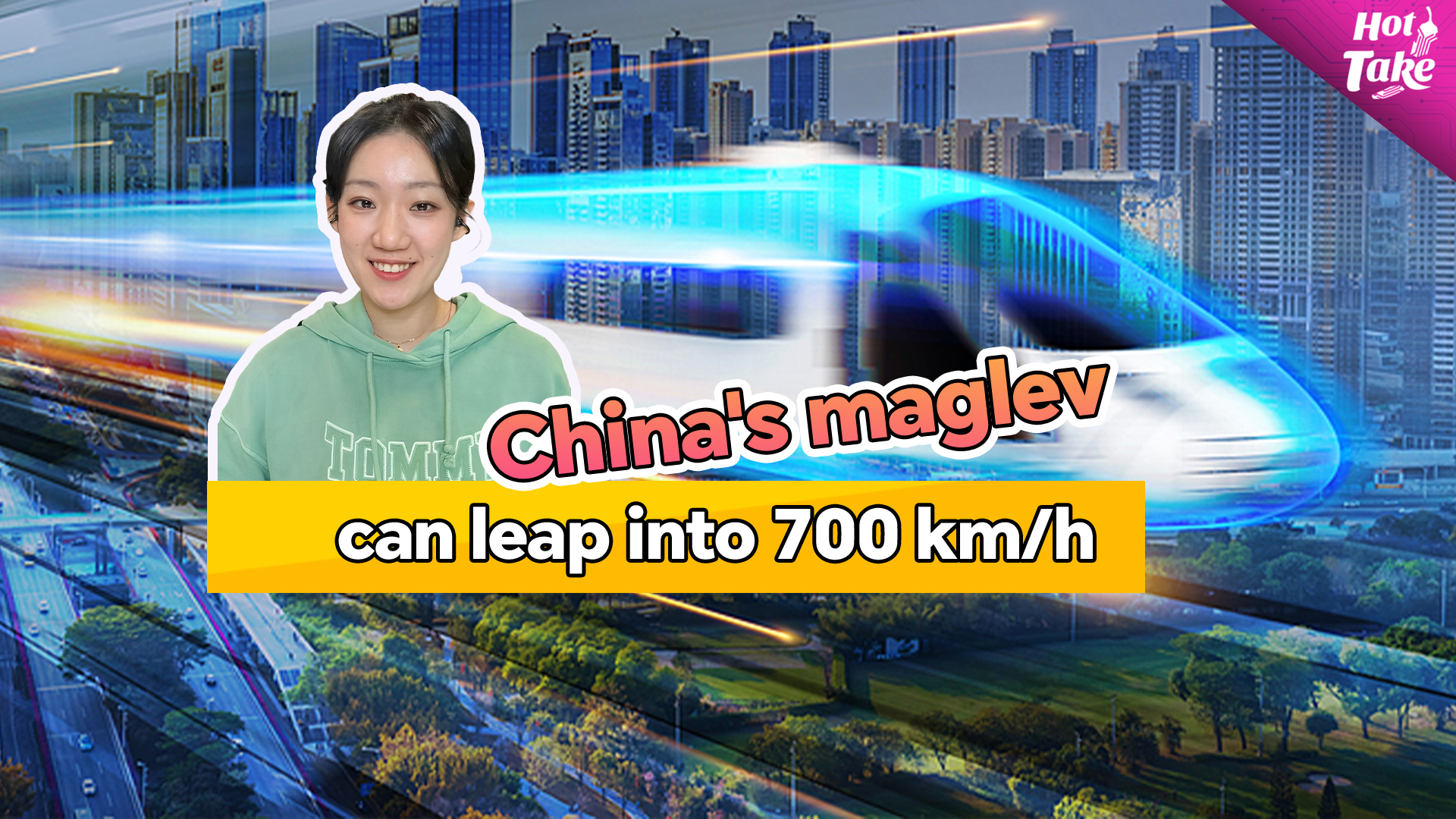 Hot Take: China's maglev can leap into 700 km/h