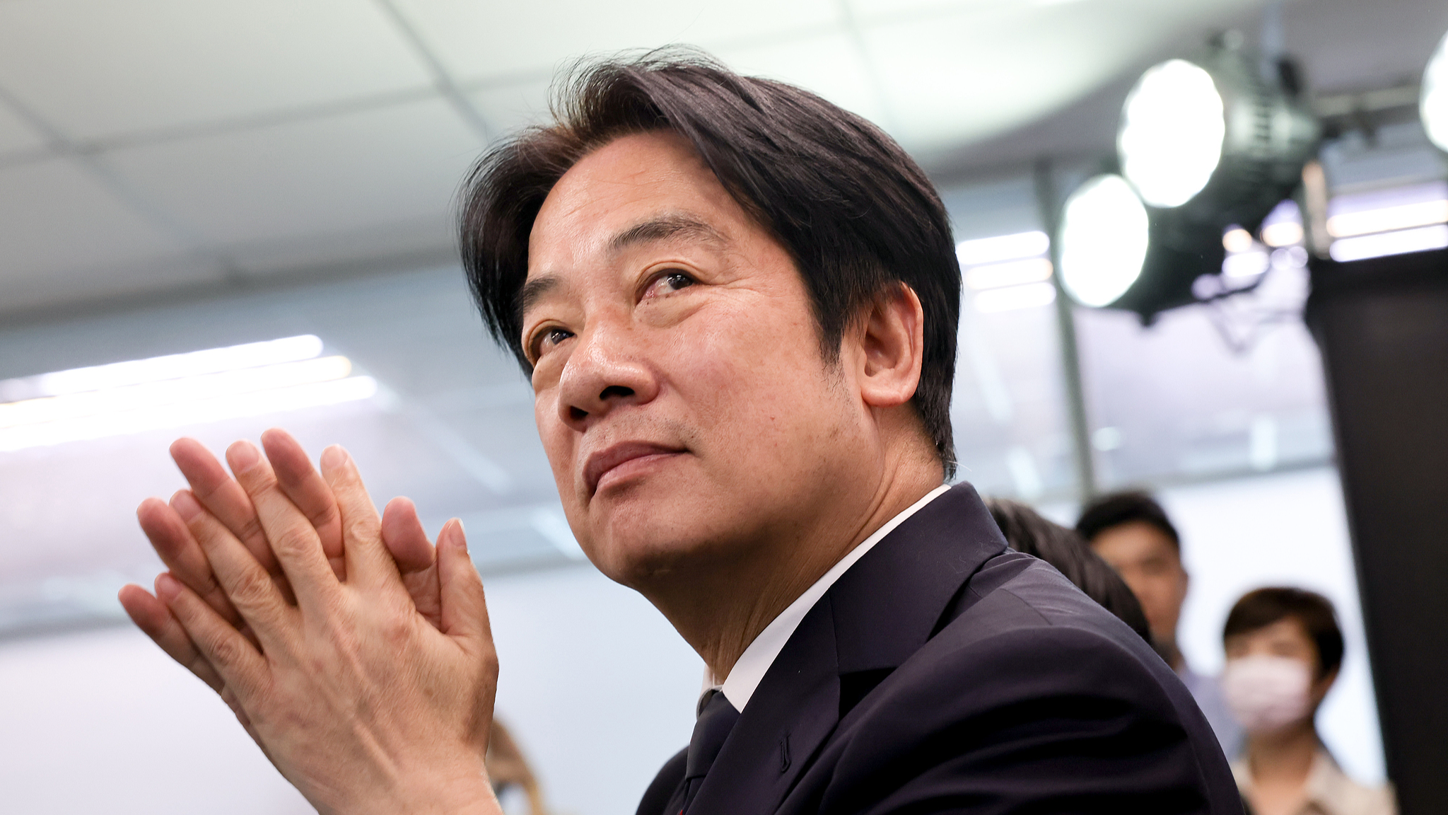 A file photo of Taiwan leader Lai Ching-te. /VCG