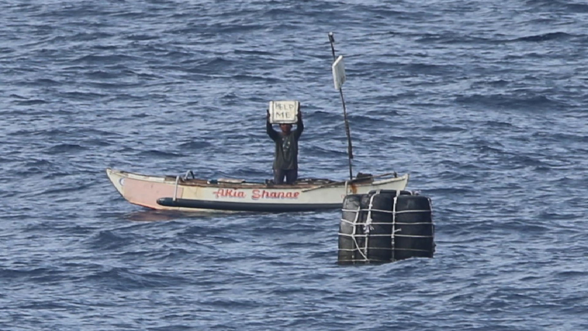 CCG rescues Filipino fisherman stranded in South China Sea