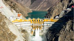 China's highest-altitude hydropower station begins power generation