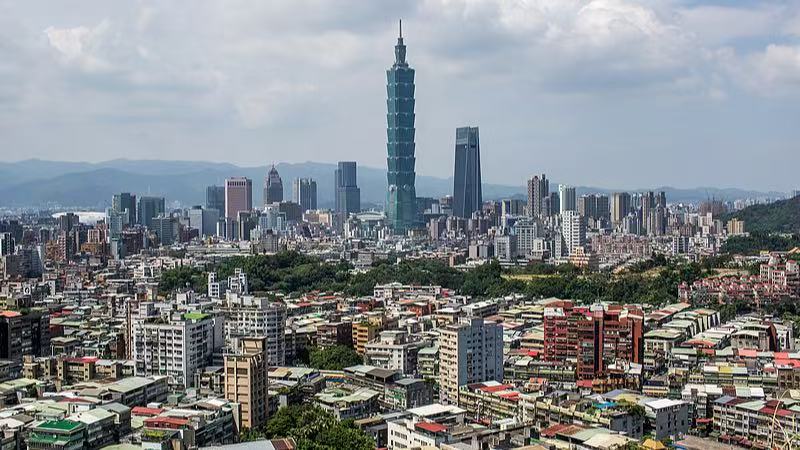 A view of Taipei, southeast China's Taiwan region. /VCG