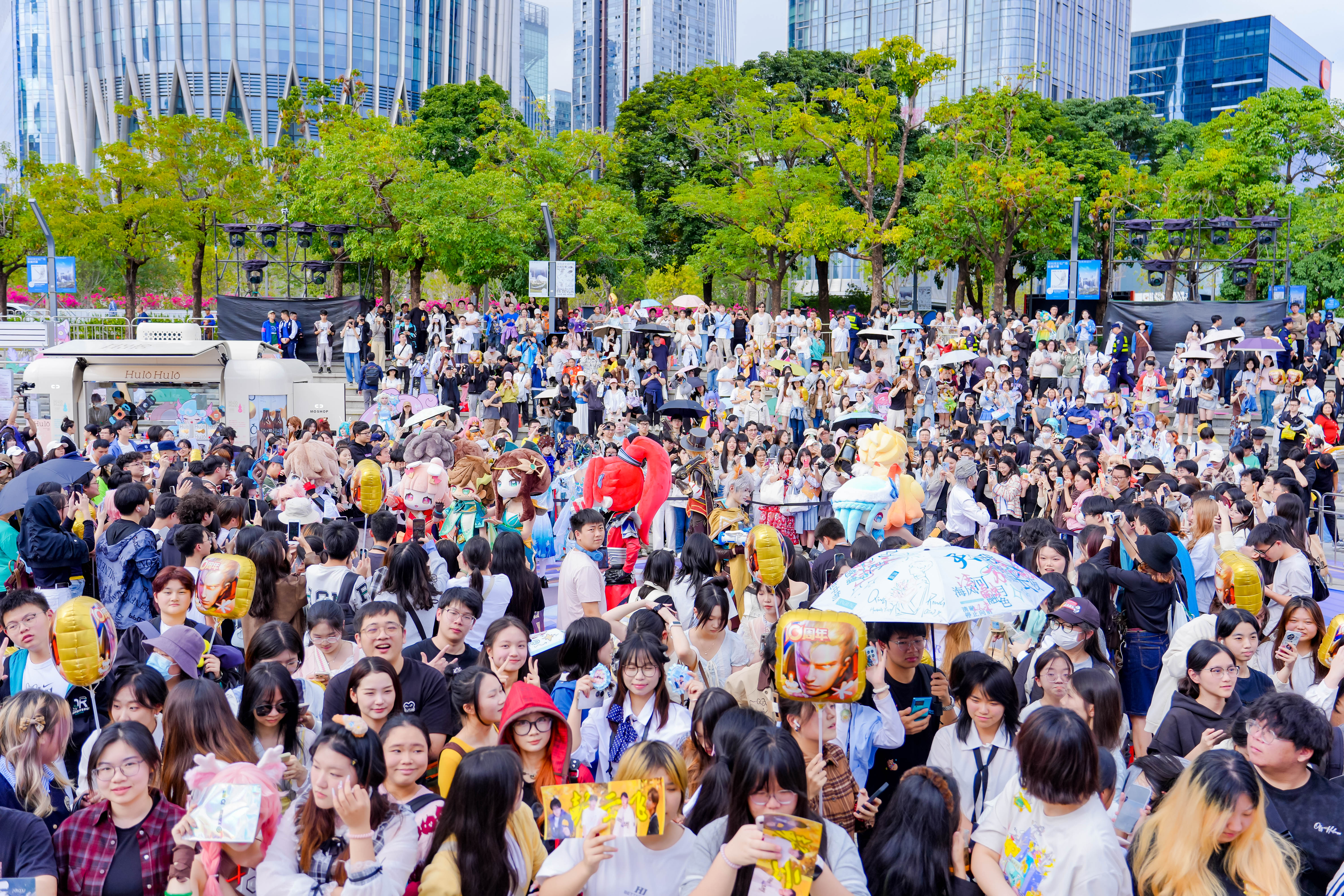 Honor of Kings holds 17-day carnival in south China's Shenzhen (Photo: Tencent) 