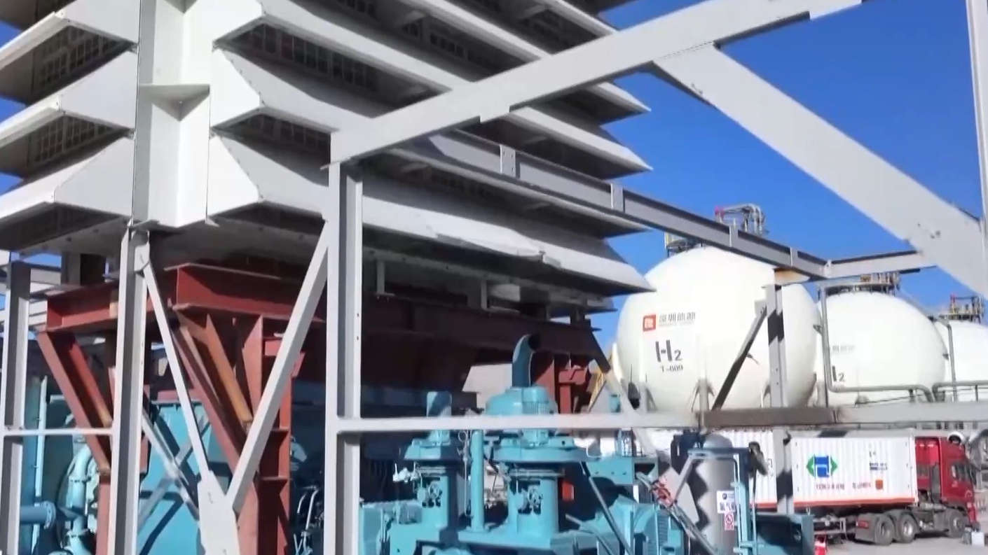 A view of the pure hydrogen gas turbine./ CMG