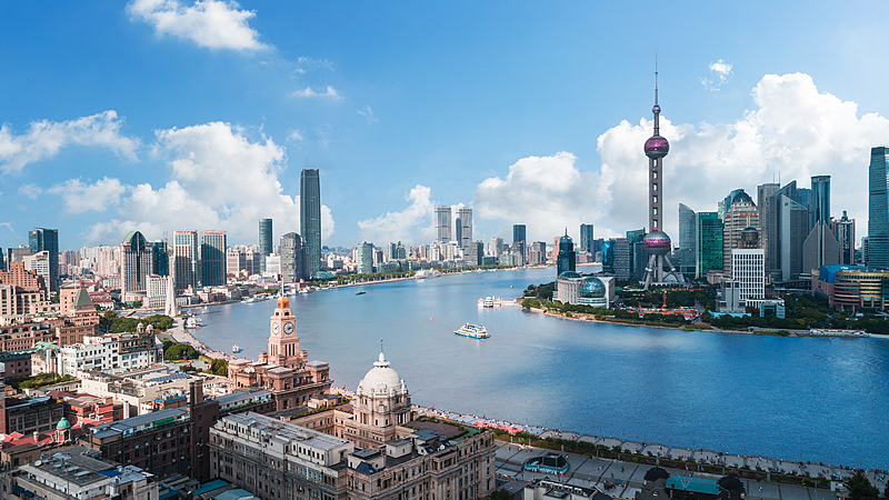 File photo of the Bund in Shanghai, China. /VCG