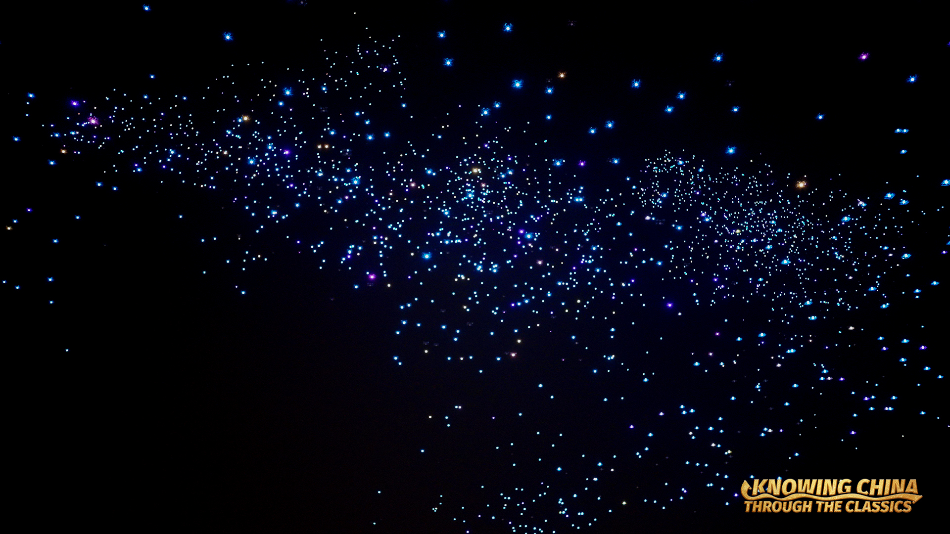 Drone Formations Light up the Sky