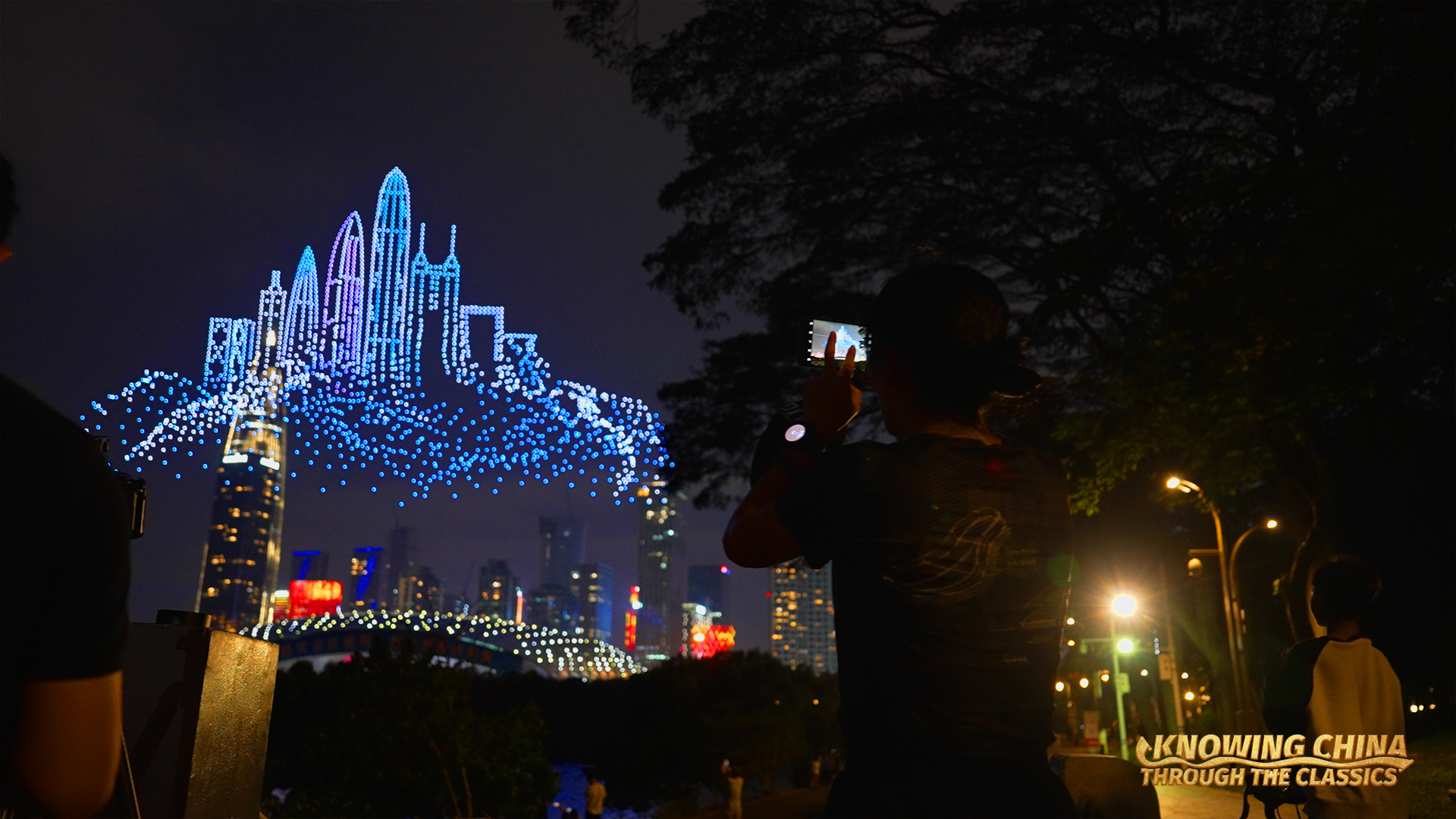 Drone Formations Light up the Sky