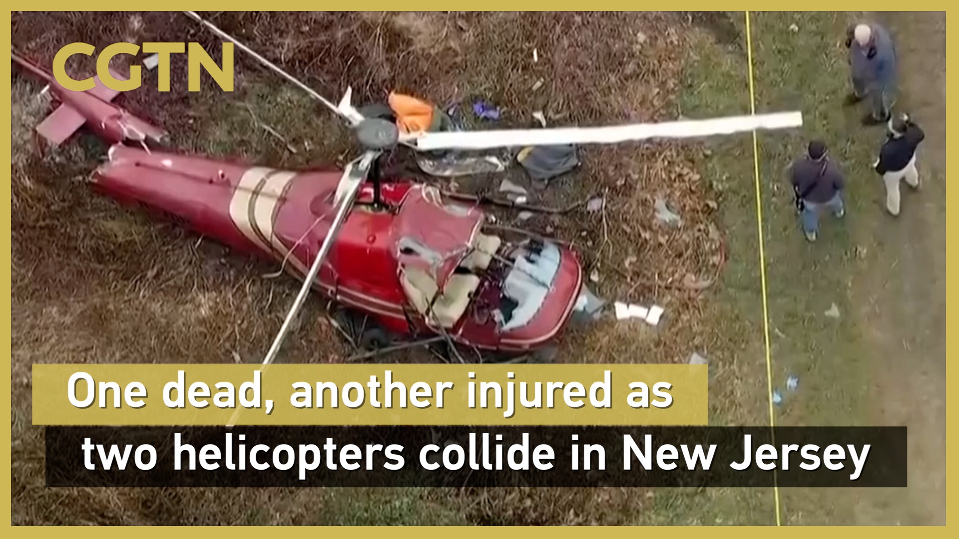 One dead, another injured as two helicopters collide in New Jersey
