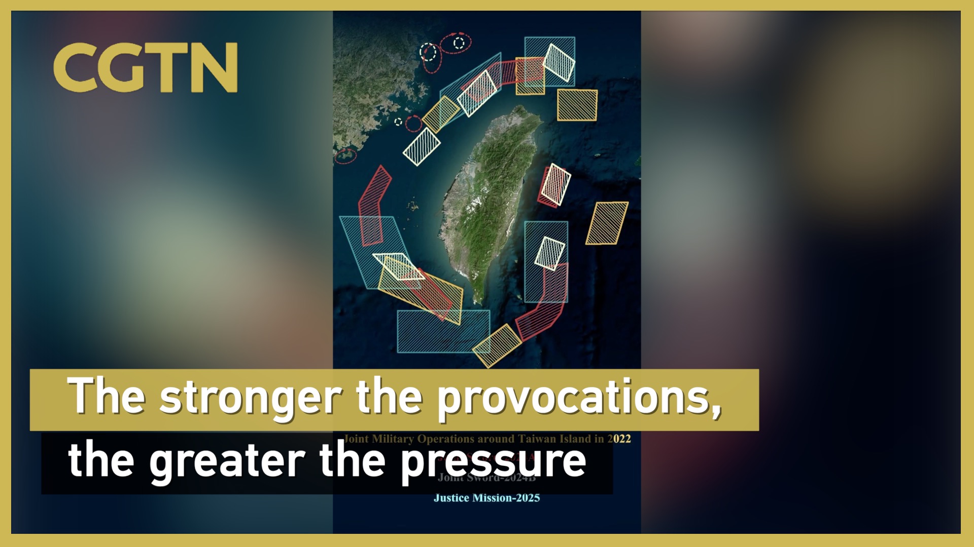 The stronger the provocations, the greater the pressure