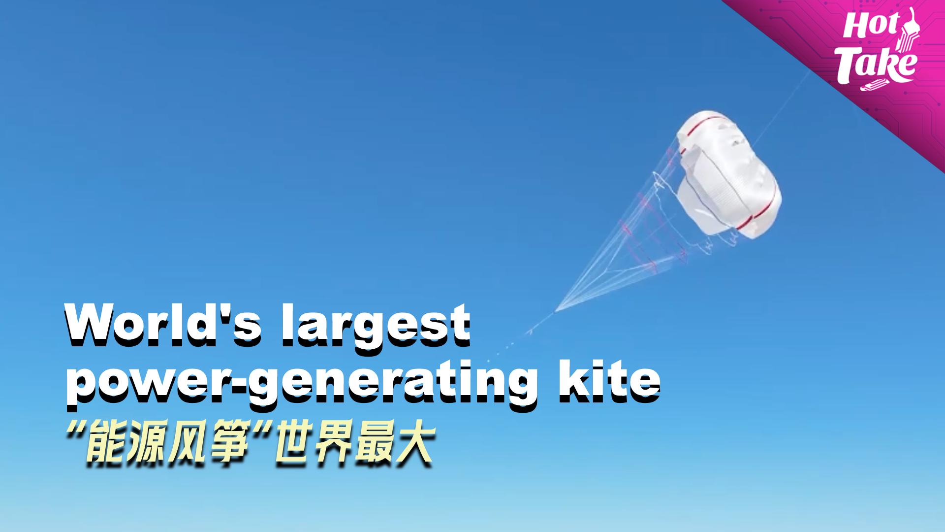 Tech review 2025｜World's largest power-generating kite