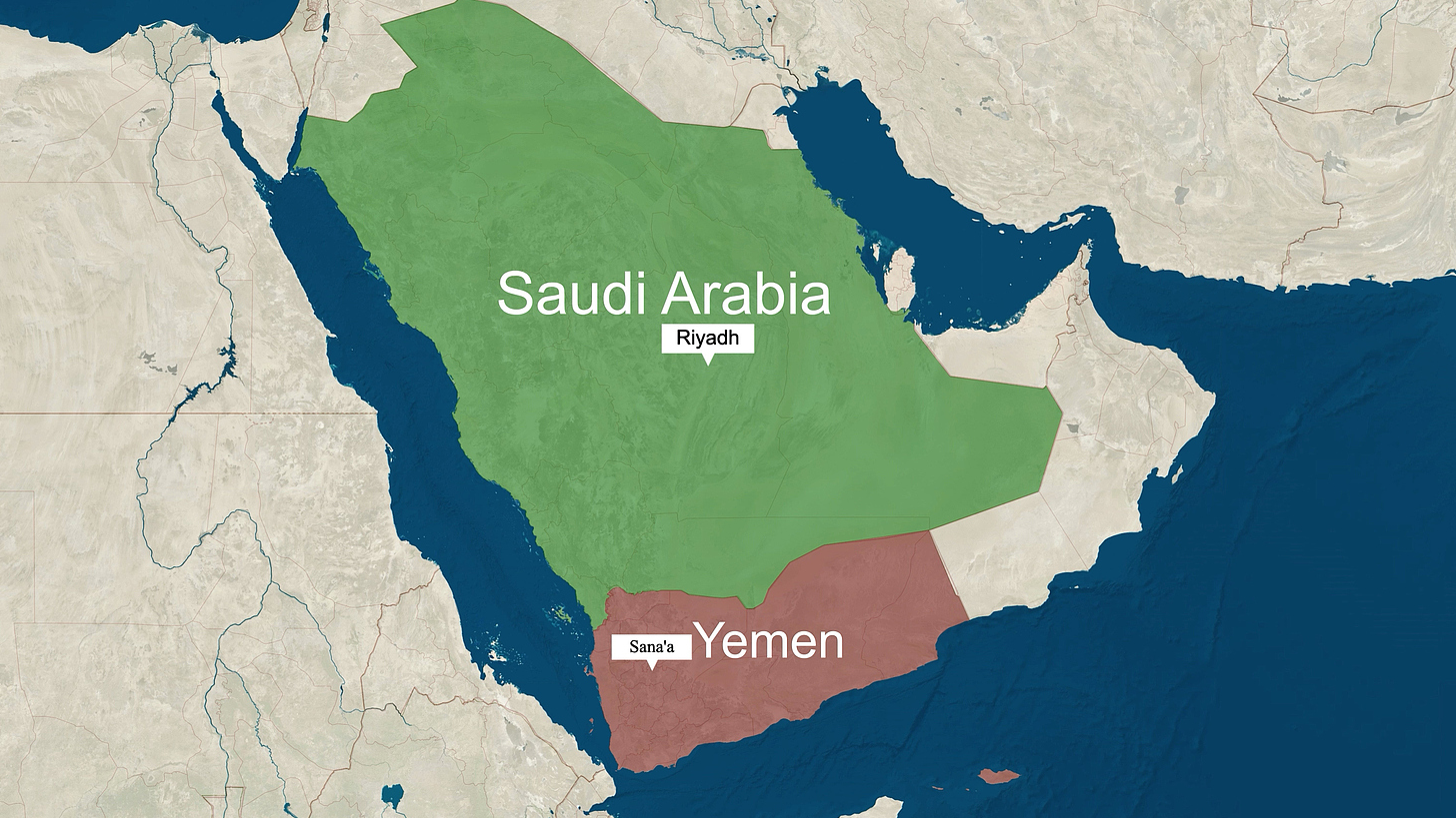 Saudi-led coalition conducts airstrikes on Yemen's port of Mukalla