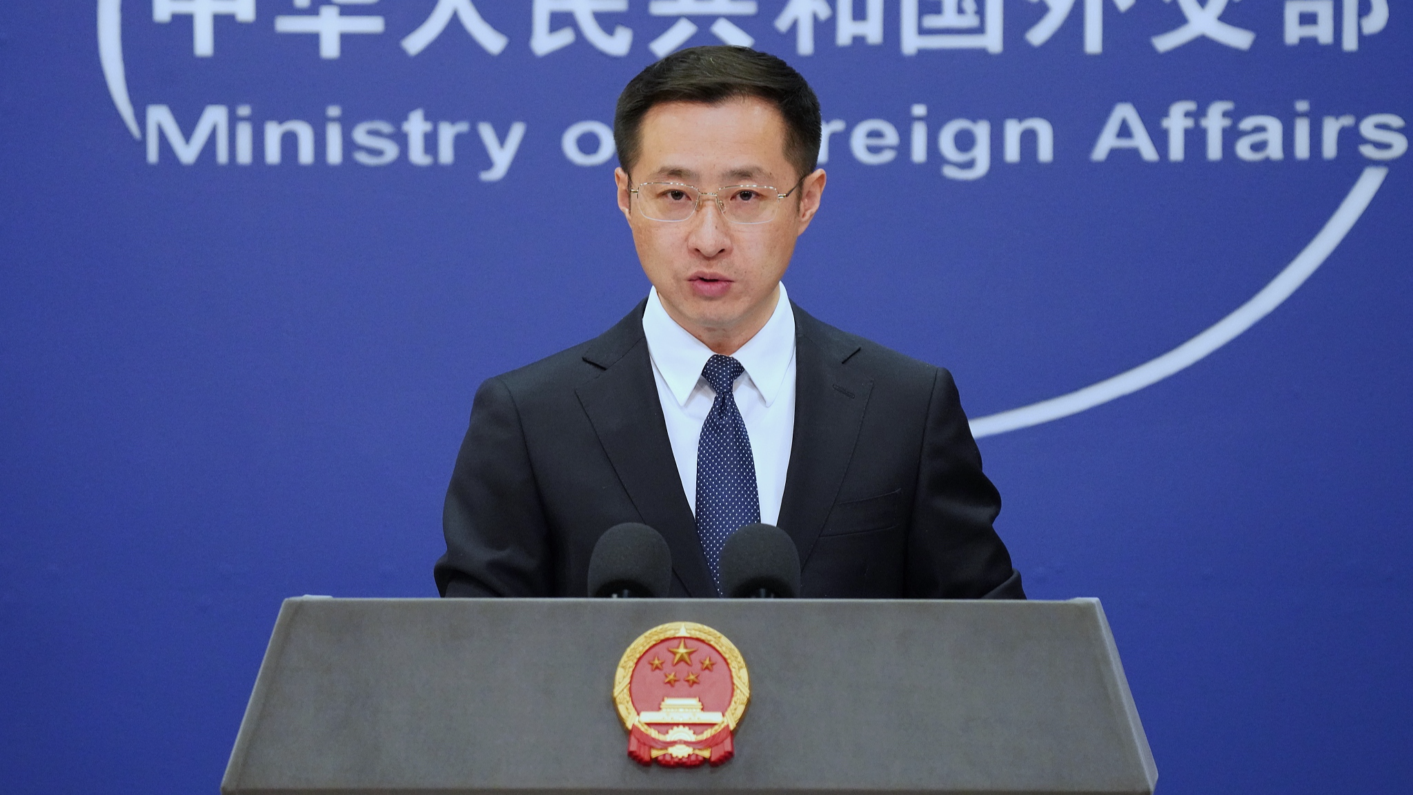 File photo of Chinese Foreign Ministry spokesperson Lin Jian. /VCG
