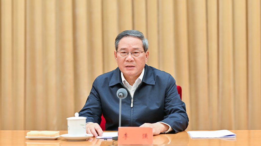 A file photo of Chinese Premier Li Qiang./Xinhua