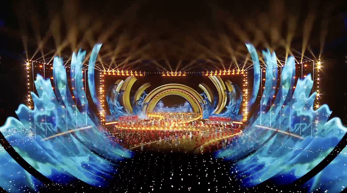 A scene from the 2026 CMG New Year's Eve Gala that aired by China Media Group on New Year's Eve. /CMG