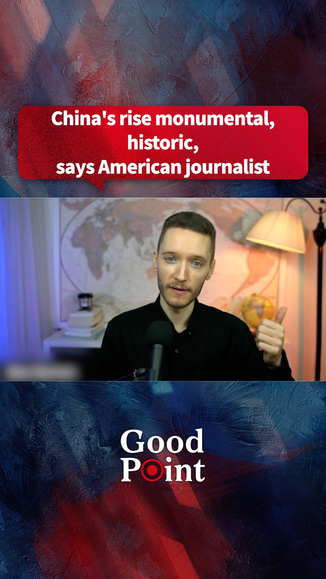 China's rise monumental, historic, says American journalist