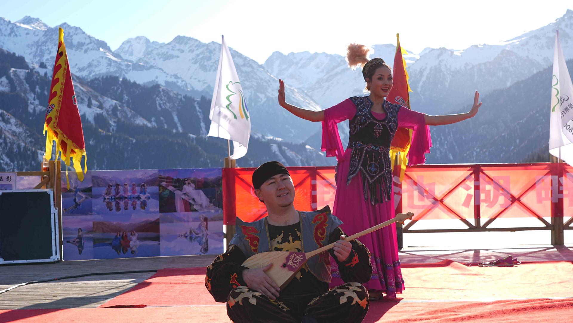 Tianchi Lake welcomes 2026 with cultural splendor‌ - CGTN