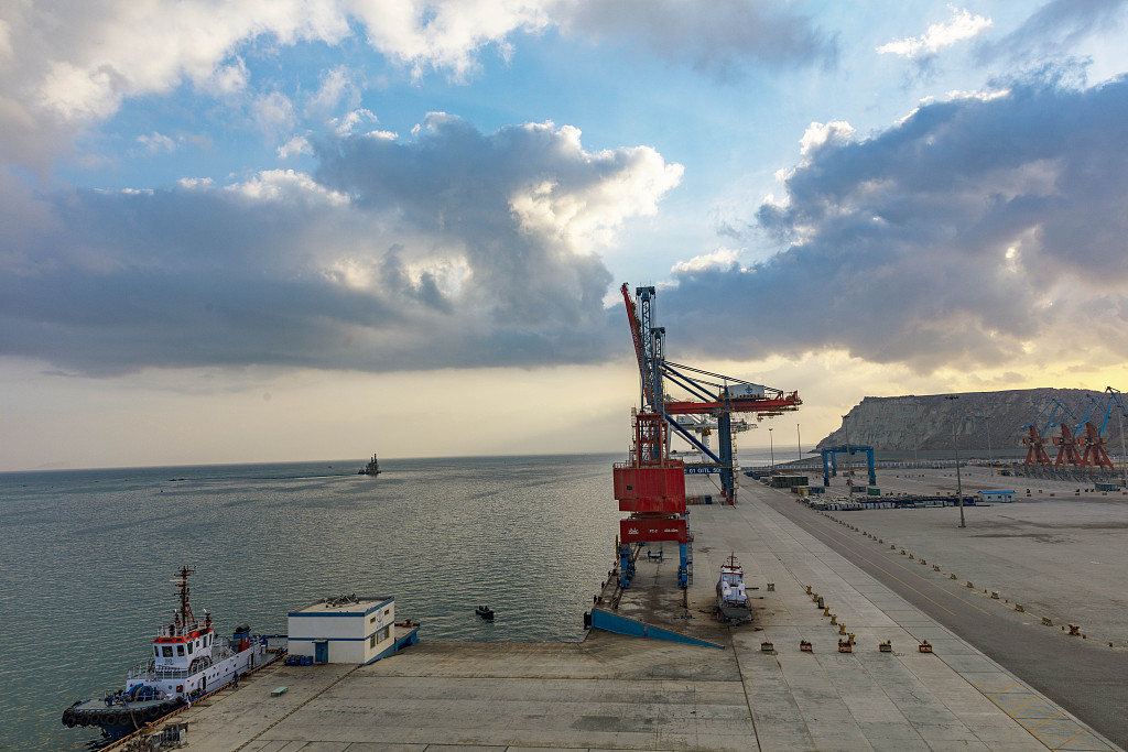 Gwadar port in the coastal city Gwadar, Balochistan Province, southwestern Pakistan, January 18, 2019. /VCG