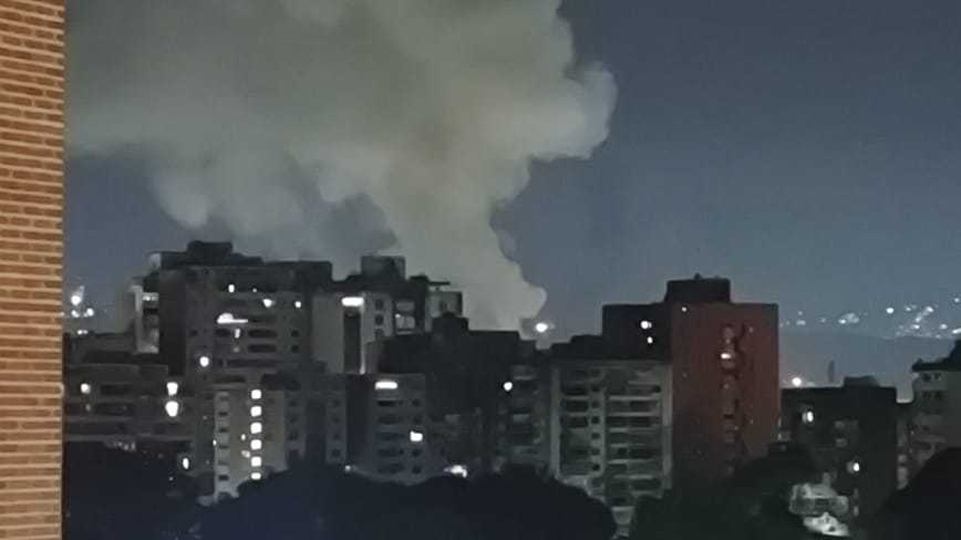 Large explosions heard in Caracas, capital of Venezuela