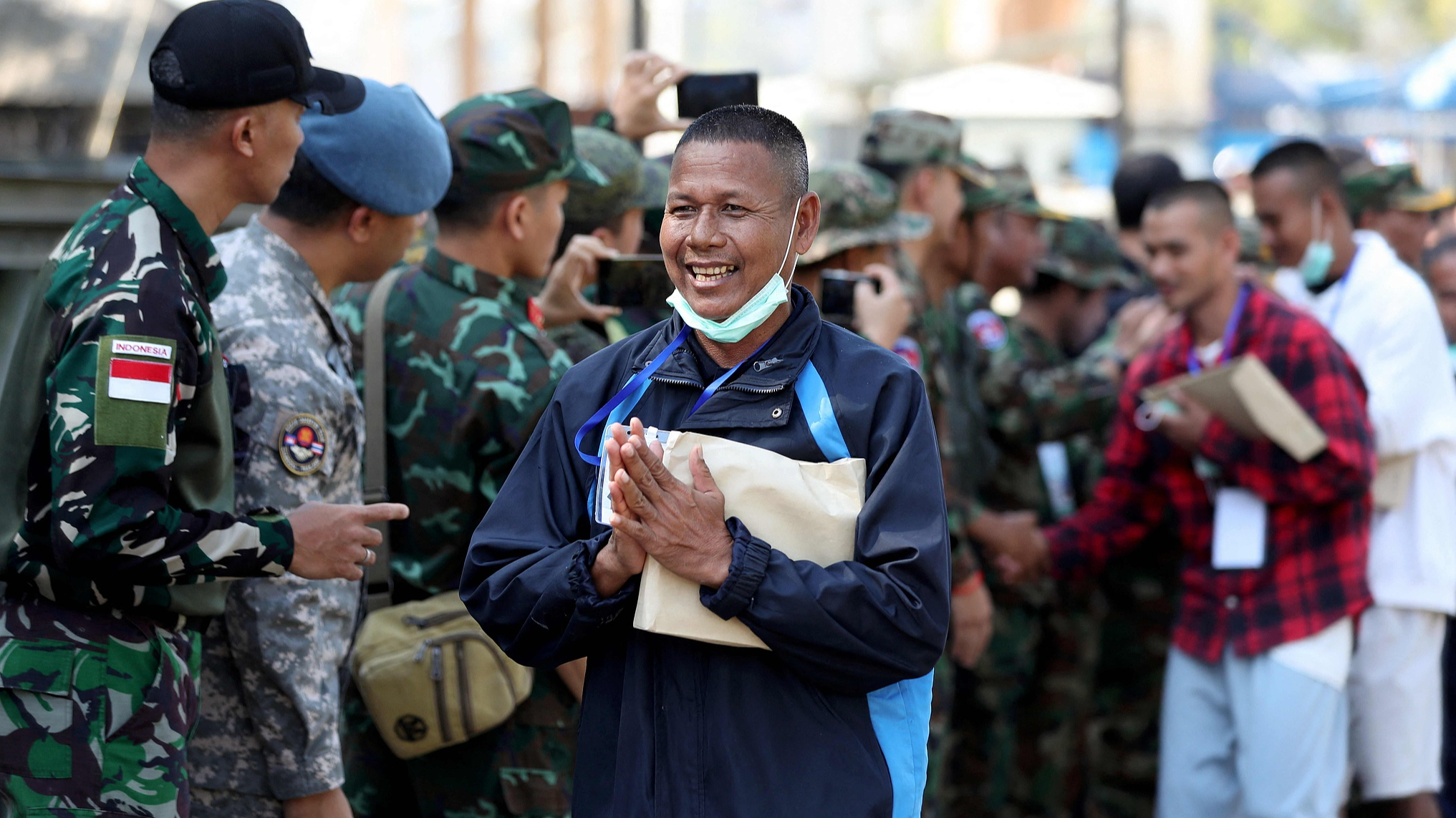 China pleased to see progress towards Cambodia-Thailand ceasefire 