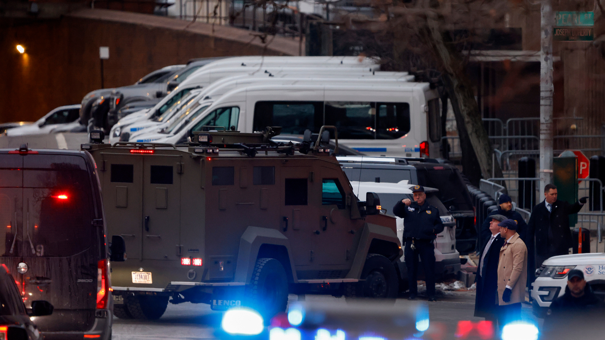 Venezuela's Maduro arrives at federal courthouse in New York