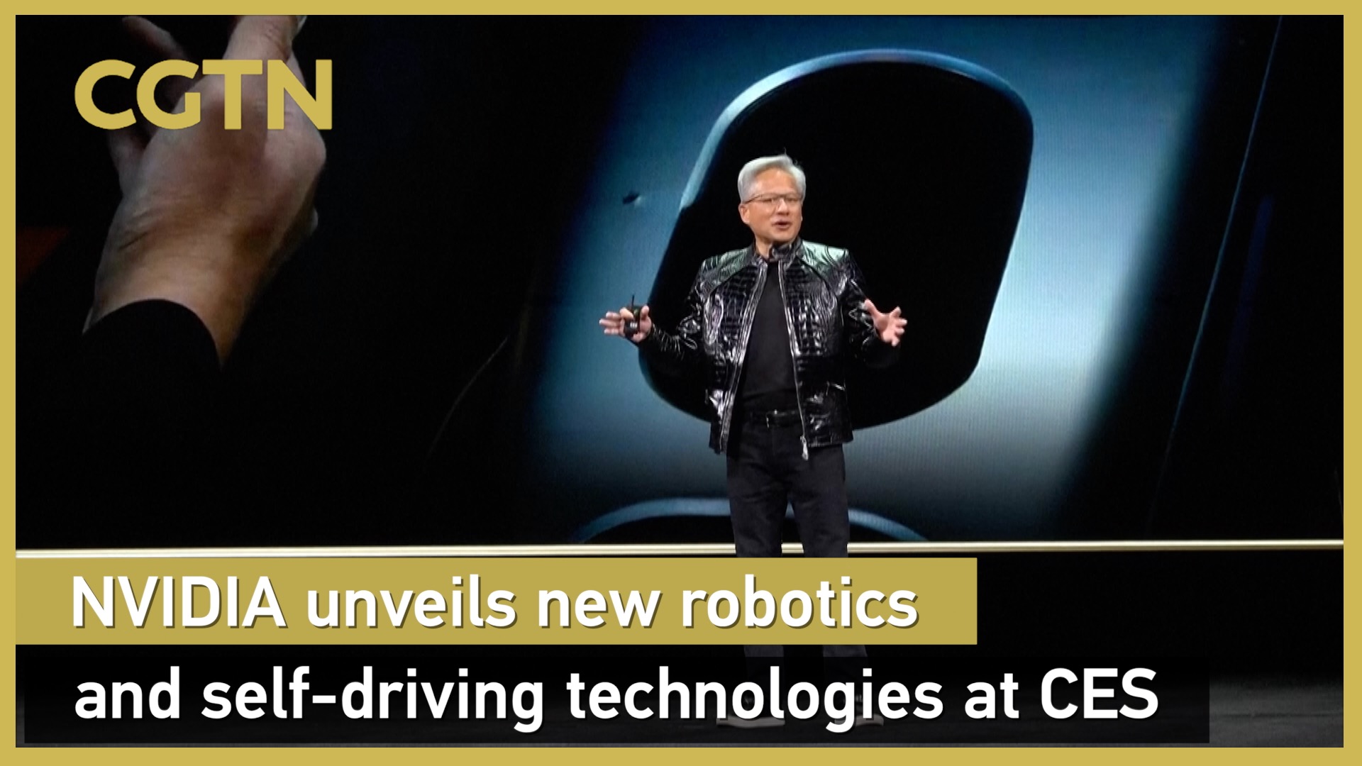 NVIDIA unveils new robotics and self-driving technologies at CES