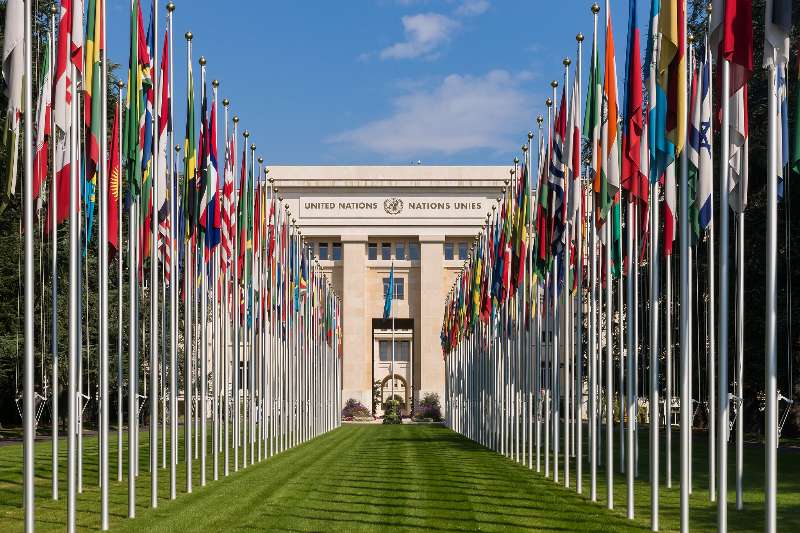 File photo of the United Nations Office at Geneva./VCG