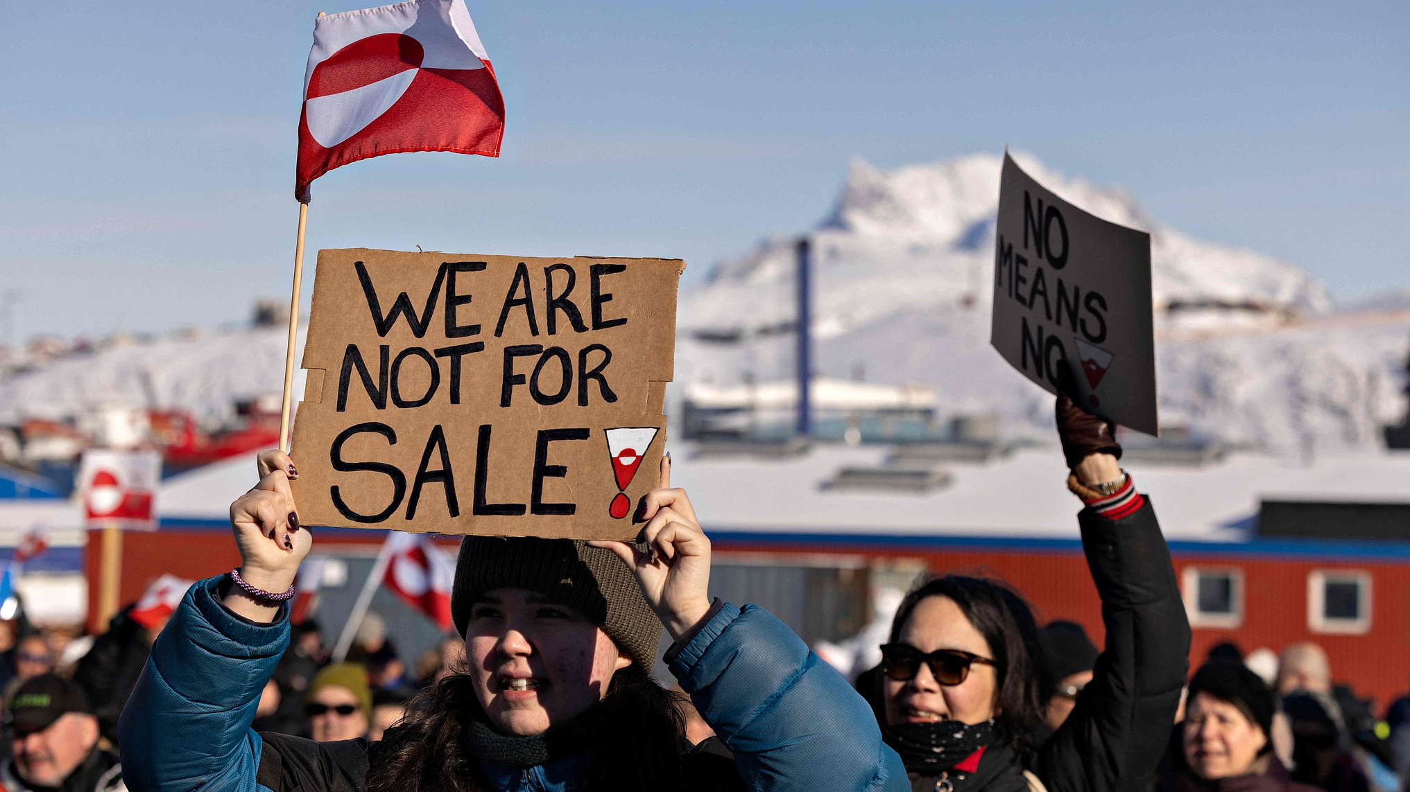 Leaders of seven European countries reaffirm Greenland's sovereignty