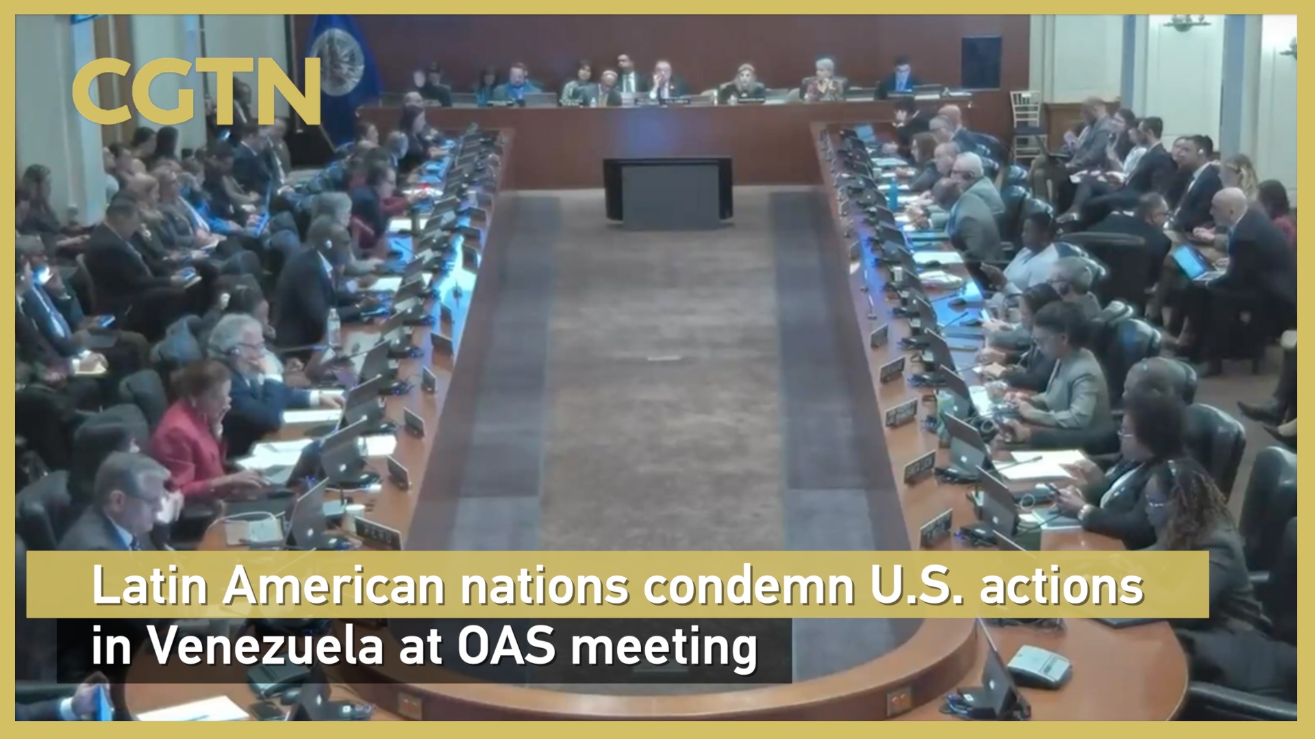 Latin American nations condemn U.S. actions in Venezuela at OAS
