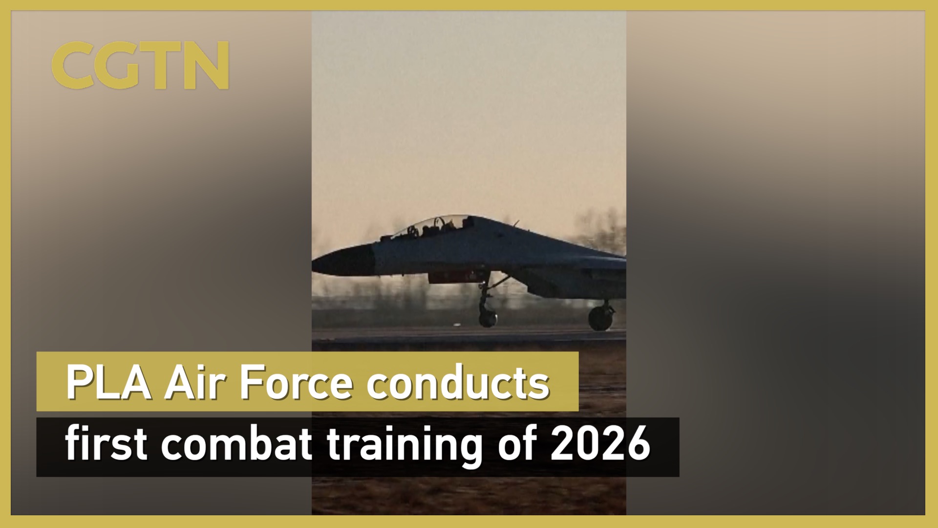 PLA Air Force conducts first combat training of 2026