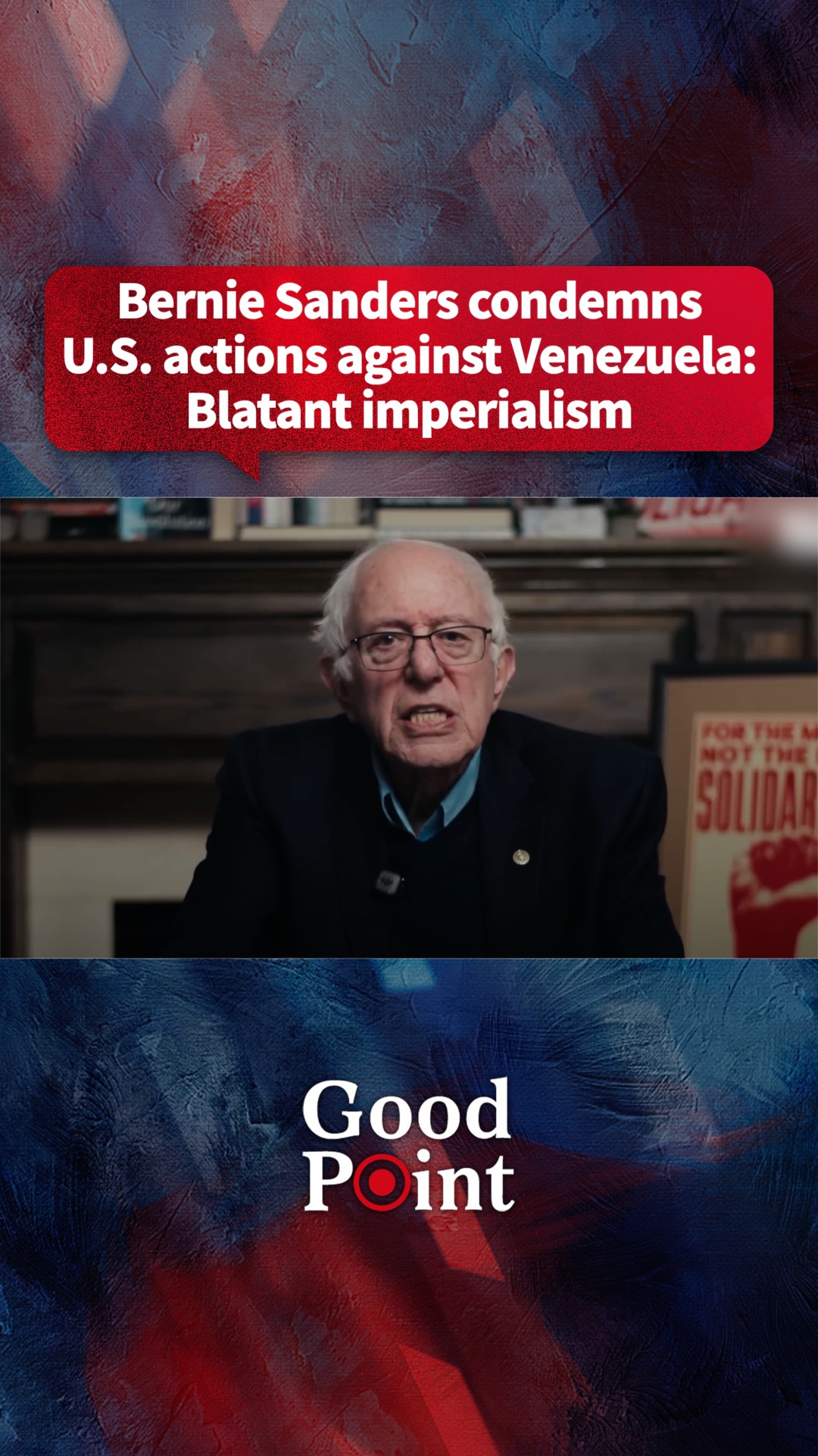 Bernie Sanders condemns U.S. actions against Venezuela: Imperialism