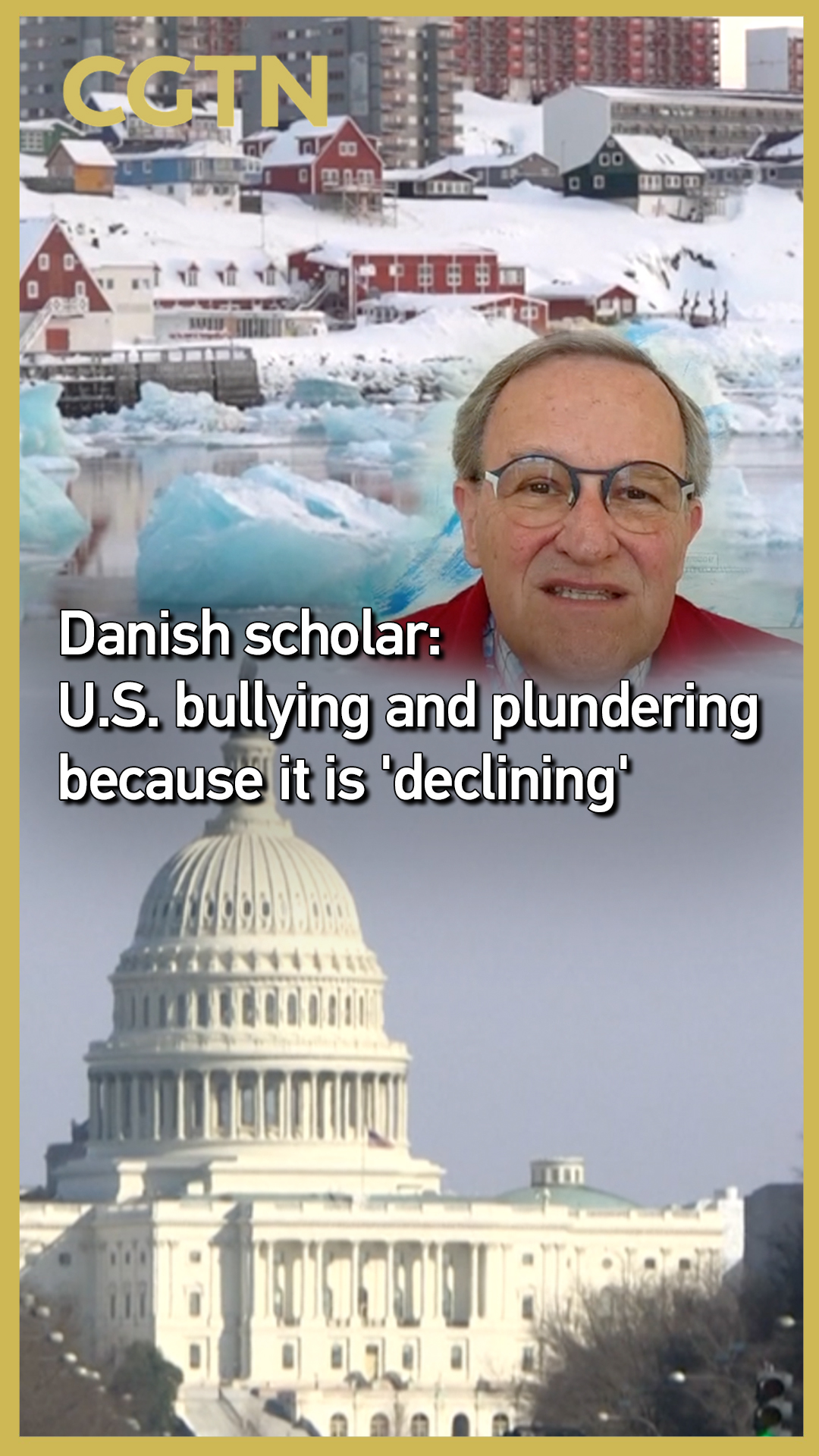 Danish scholar: U.S. bullying and plundering because it is 'declining'