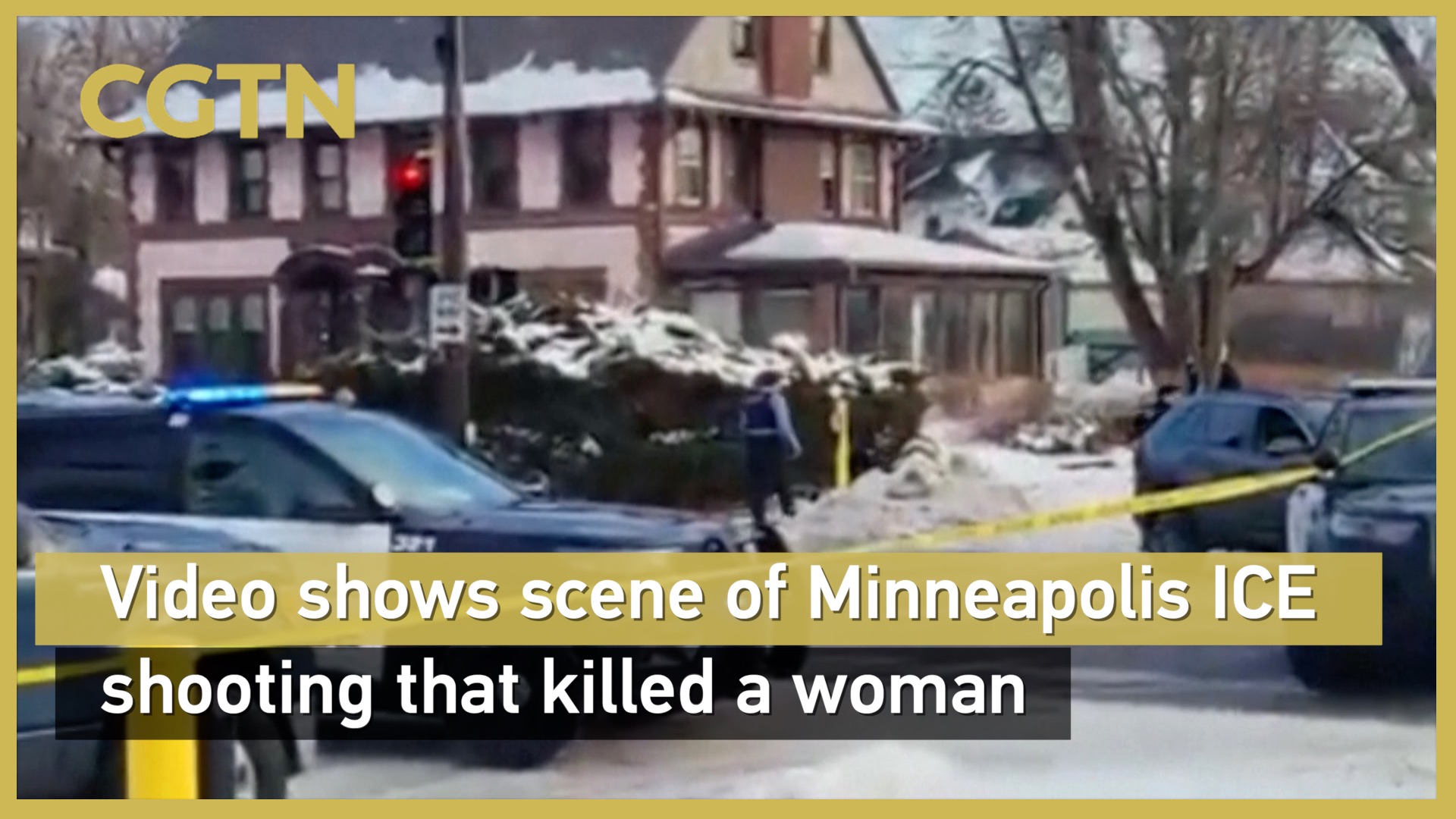 Video shows scene of Minneapolis ICE shooting that killed a woman
