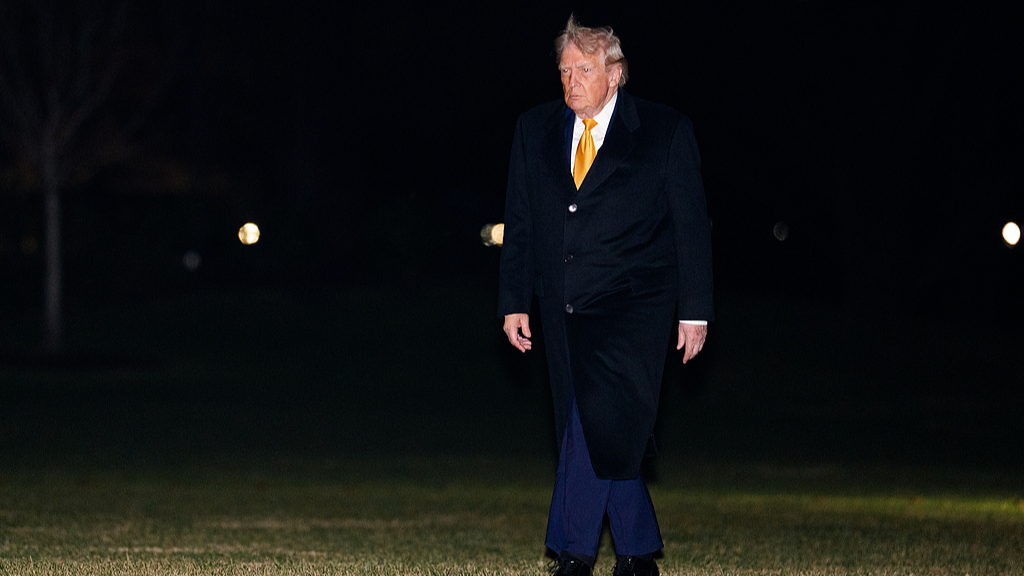 President Donald Trump returns to the White House in Washington, D.C., U.S., January 4, 2026. /VCG