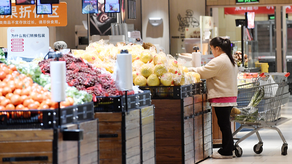 China's consumer prices up 0.8% in December