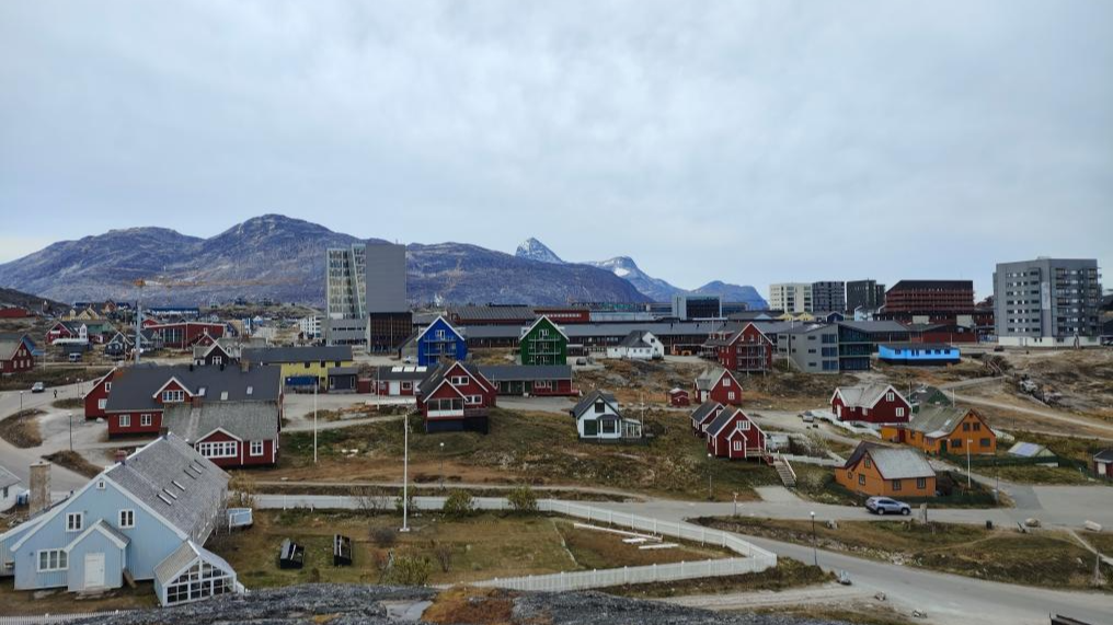 This photo shows the scenery of Nuuk, capital of Greenland, an autonomous territory of Denmark, October 19, 2024. /Xinhua
