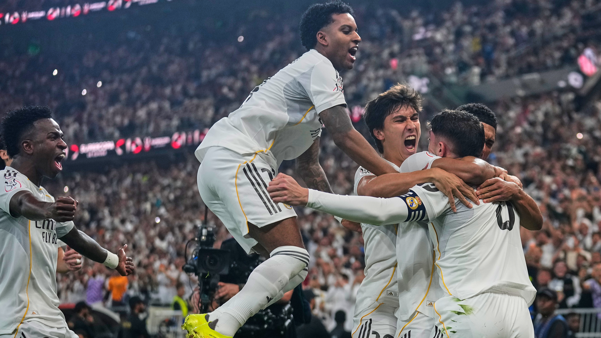 Real Madrid beats Atletico 2-1 for clasico final in Spanish Super Cup