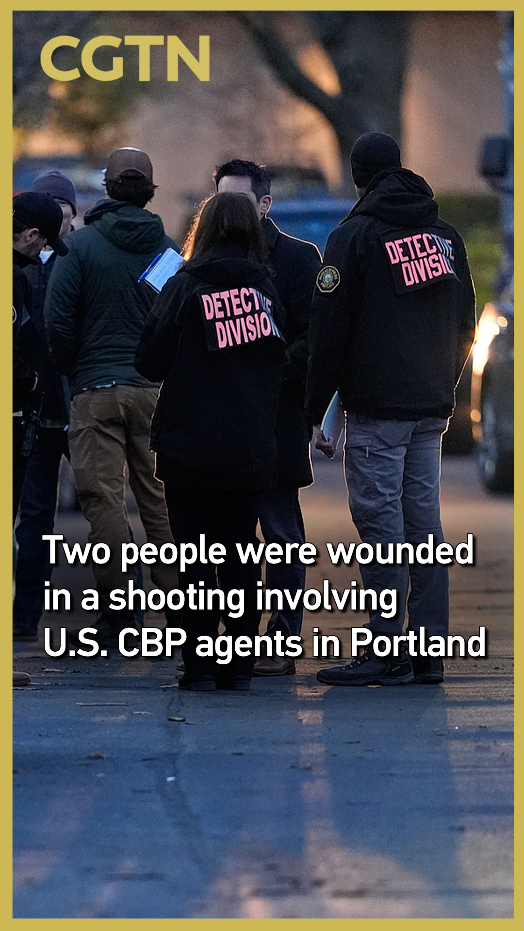 Two people wounded in shooting involving CBP agents in Portland