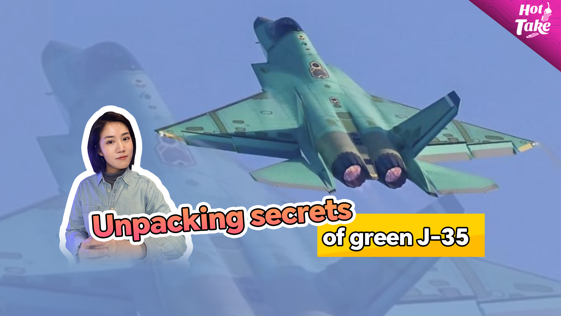 Unpacking secrets of green J-35, China's latest stealth fighter