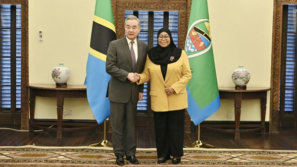China, Tanzania vow to strengthen cooperation during Wang Yi's visit