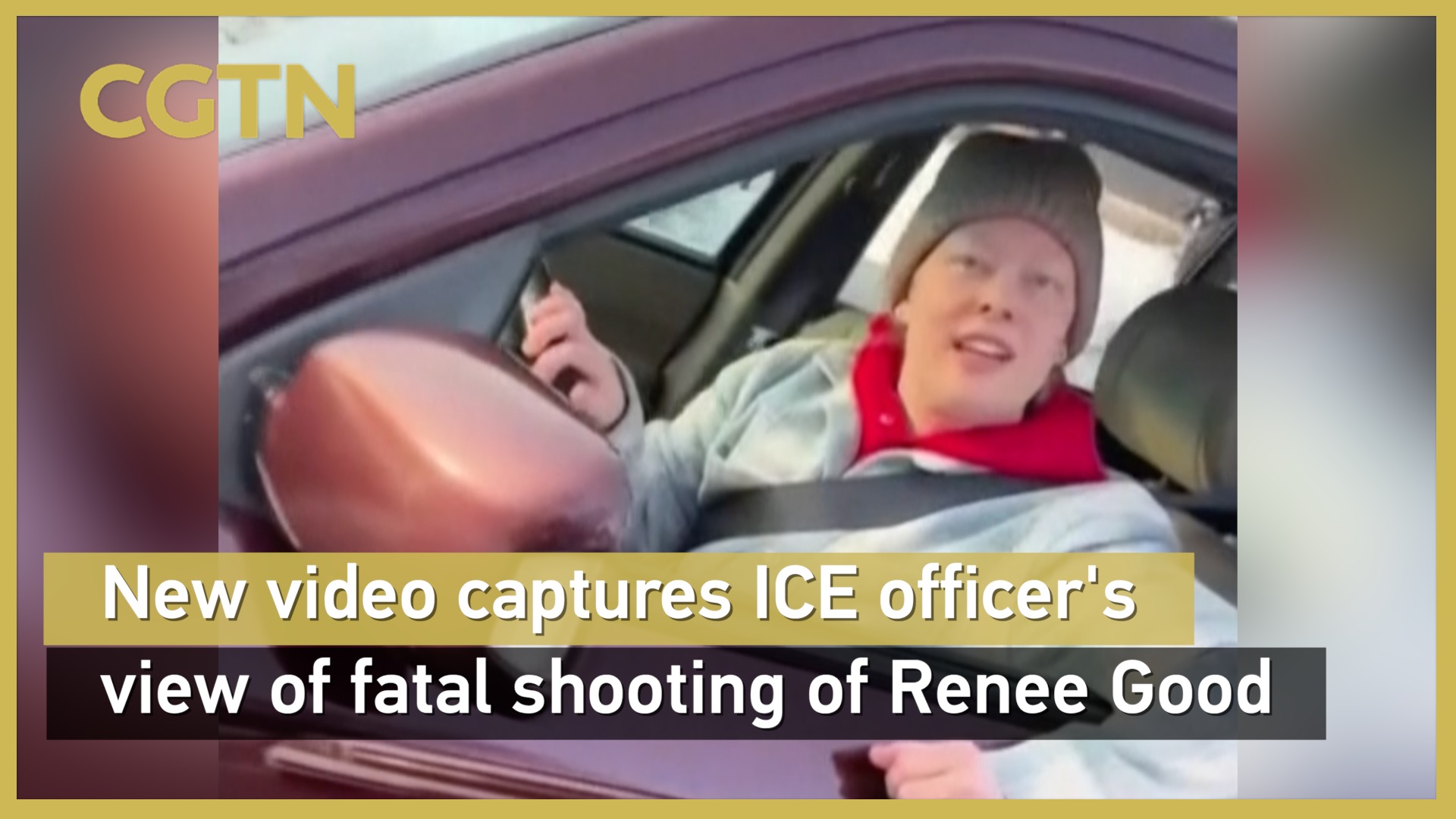 New video captures ICE officer's view of fatal shooting of Renee Good