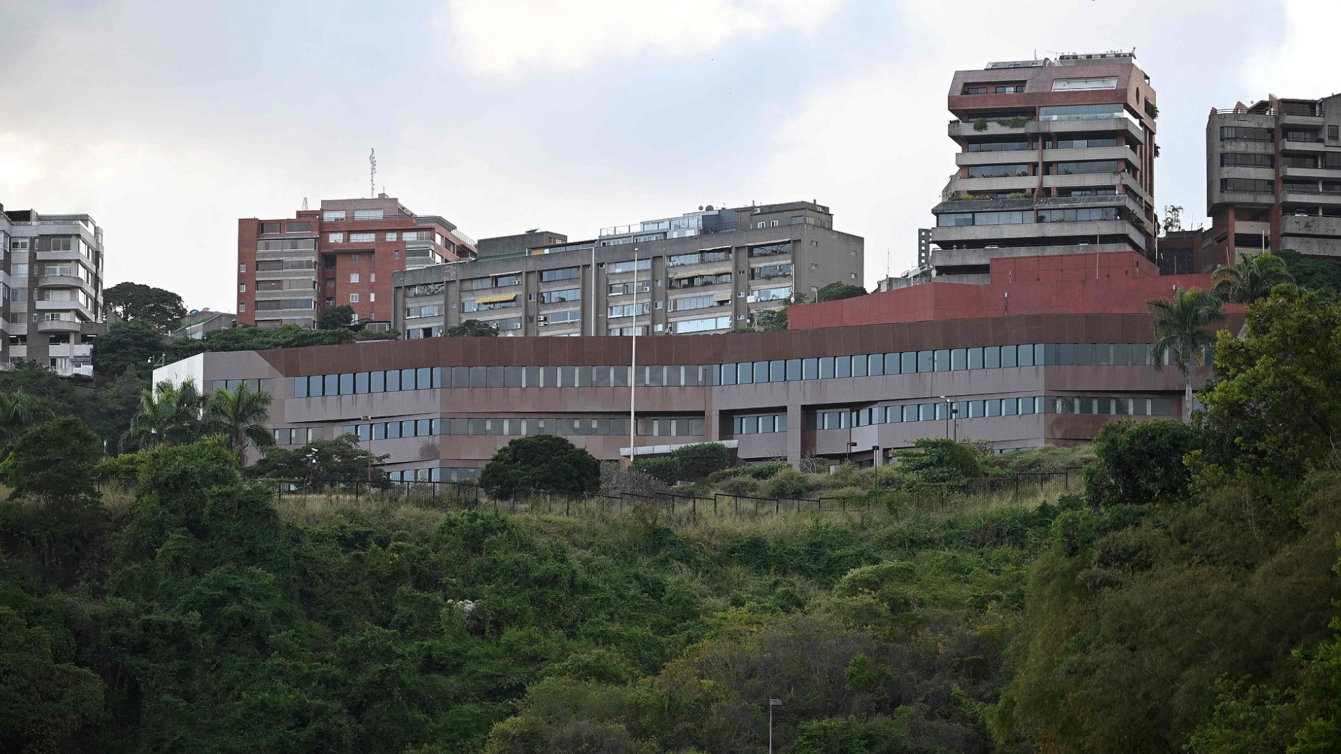 The U.S. Embassy in Caracas, Venezuela, on January 9, 2026. /VCG