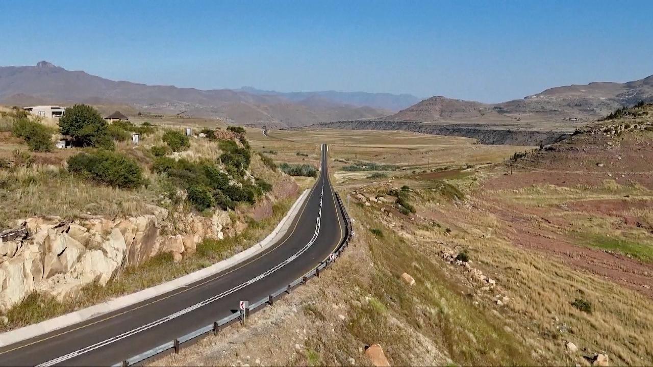 Chinese-built road transforms daily life in Lesotho