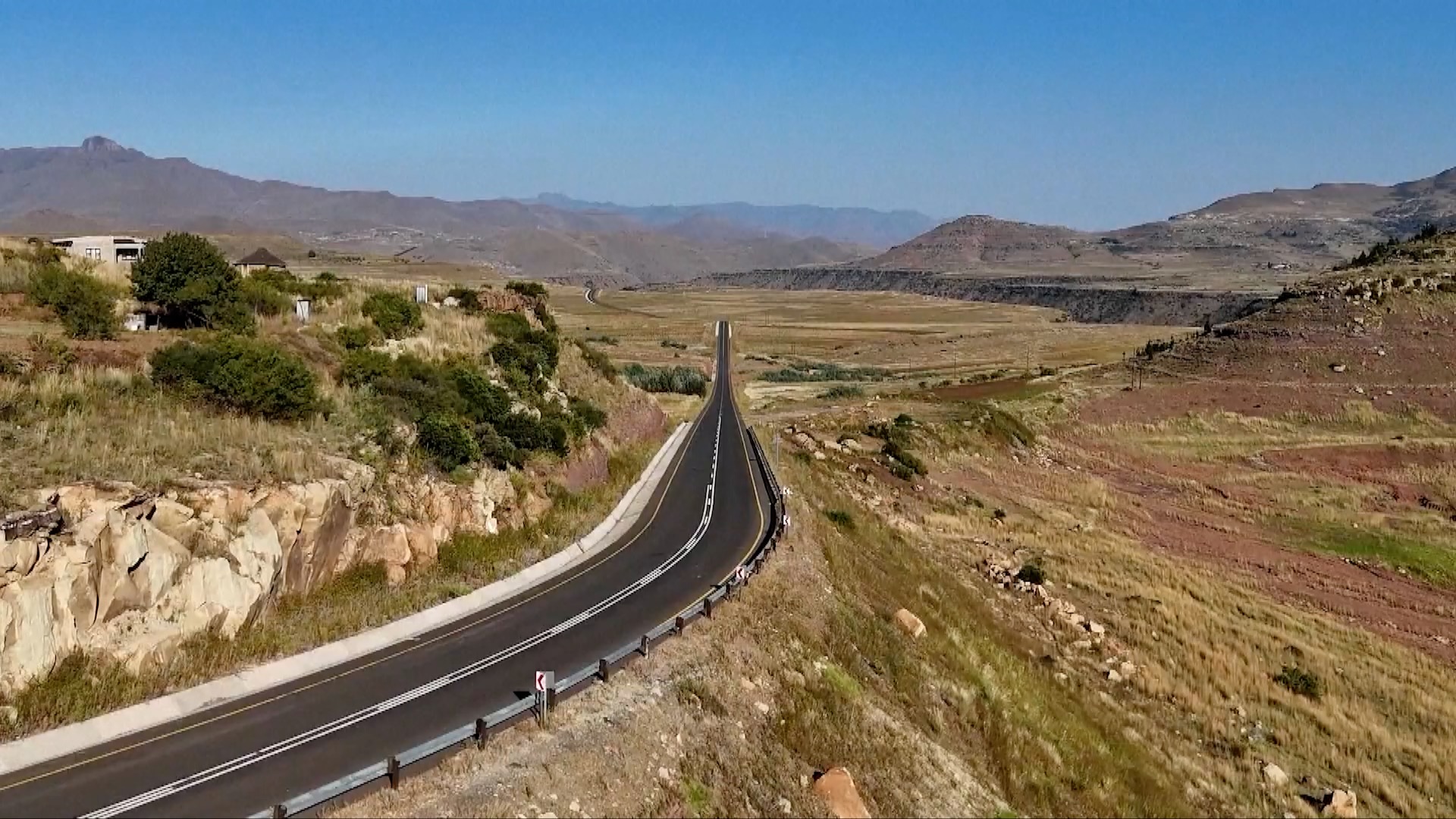 Chinese-built road transforms daily life in Lesotho
