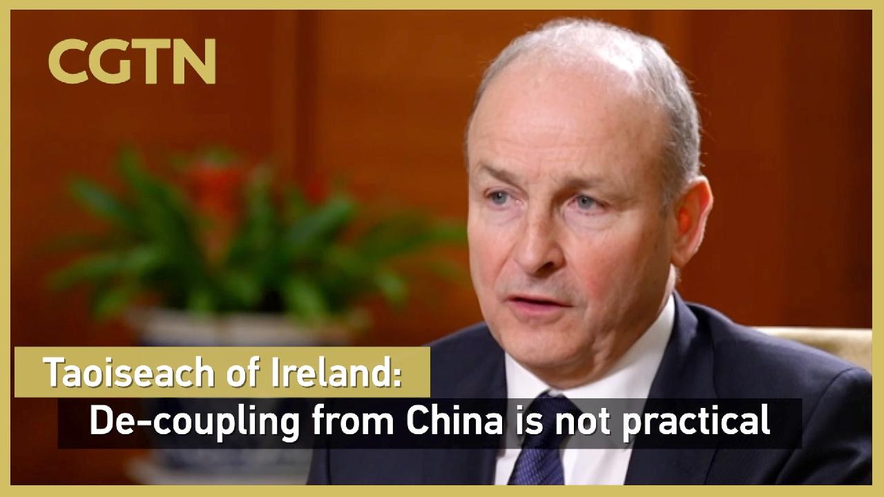 Taoiseach of Ireland: De-coupling from China is not practical