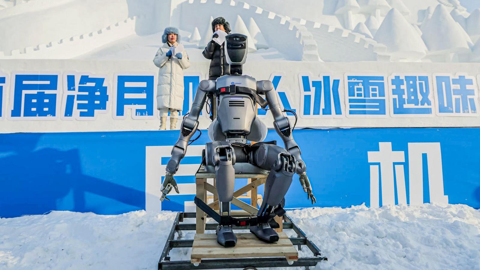 A robot for sled racing. /CMG
