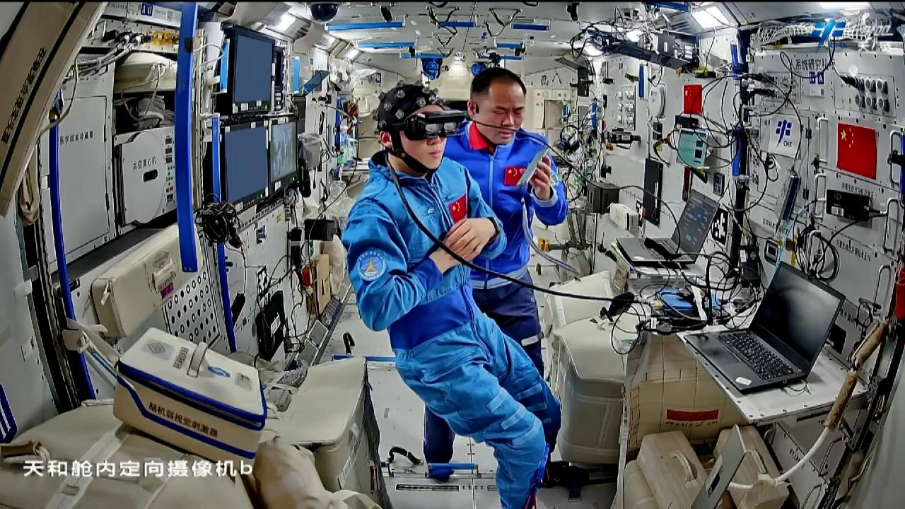 Fire drill and 'mind control': Life aboard China's space station